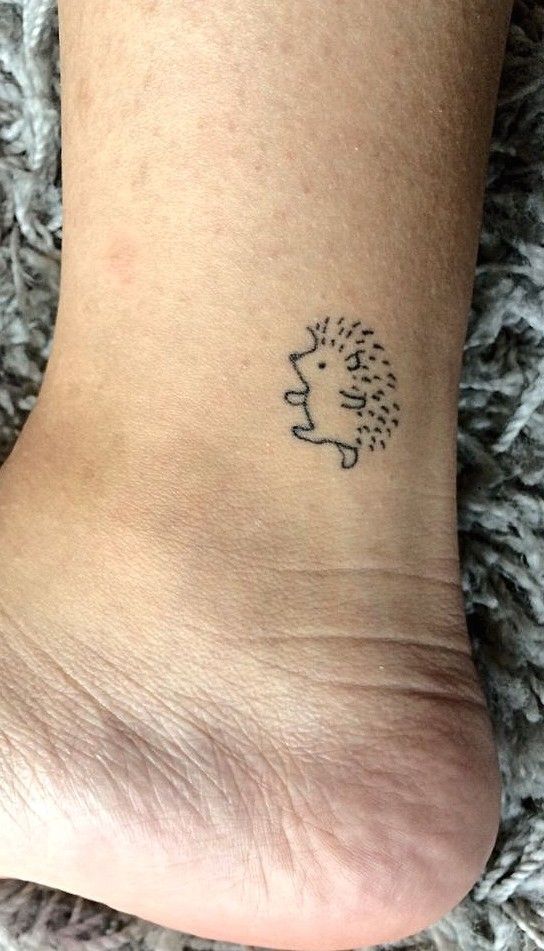Porcupine tattoo